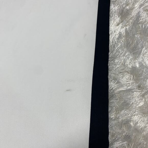 NWT INC White w Black Tuxedo Stripe Skinny Pants Sz 24W - Picture 10 of 10